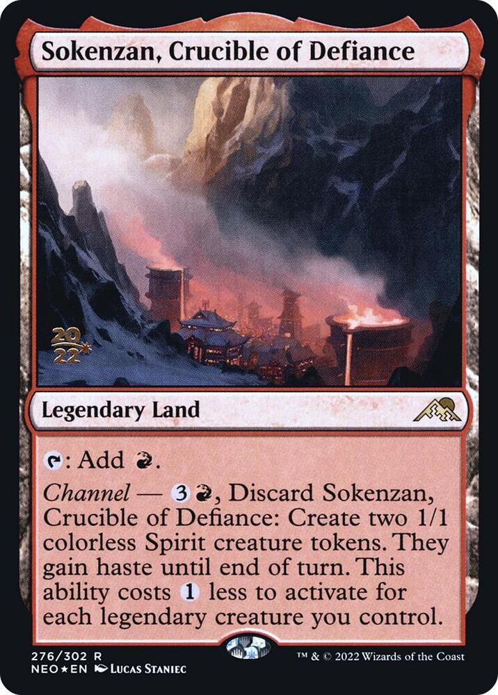 Sokenzan Crucible of Defiance 276 (Prerelease Cards)  - Foil | Good Games Adelaide SA