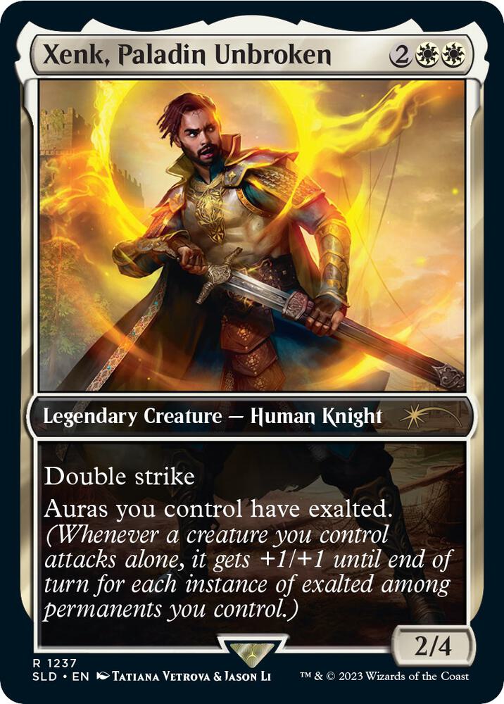 Xenk Paladin Unbroken 1237 (Secret Lair Drop Series)  | Good Games Adelaide SA