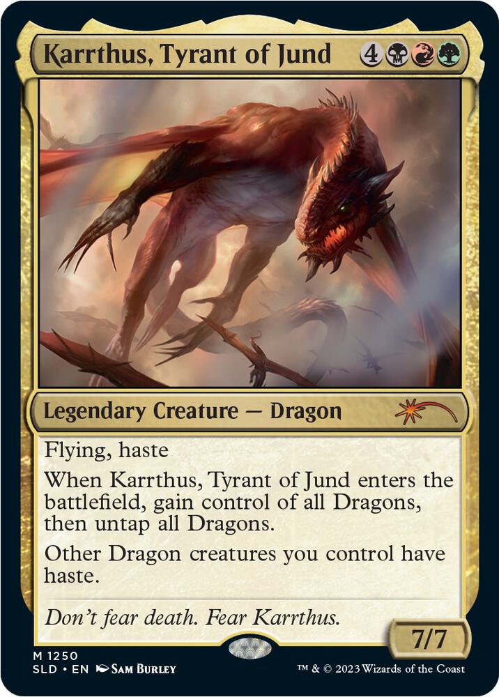 Karrthus Tyrant of Jund 1250 (Secret Lair Drop Series)  - Foil | Good Games Adelaide SA