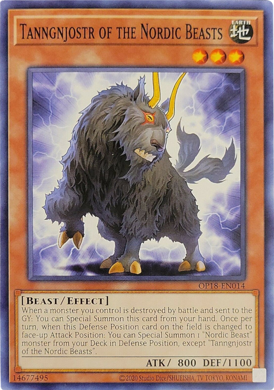 Tanngnjostr of the Nordic Beasts [OP18-EN014] Common | Good Games Adelaide SA