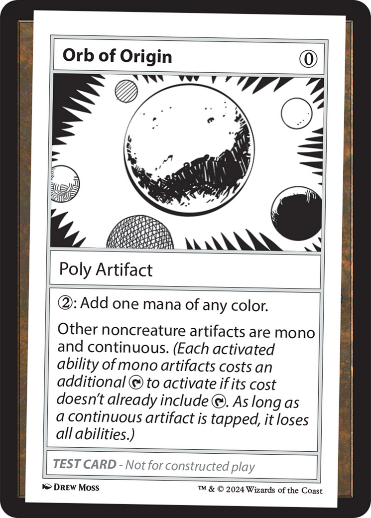 Orb of Origin [Mystery Booster 2 Playtest Cards] | Good Games Adelaide SA