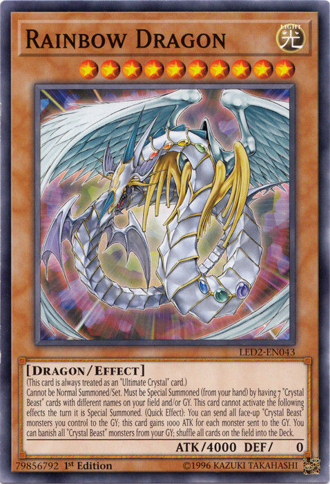 Rainbow Dragon [LED2-EN043] Common | Good Games Adelaide SA