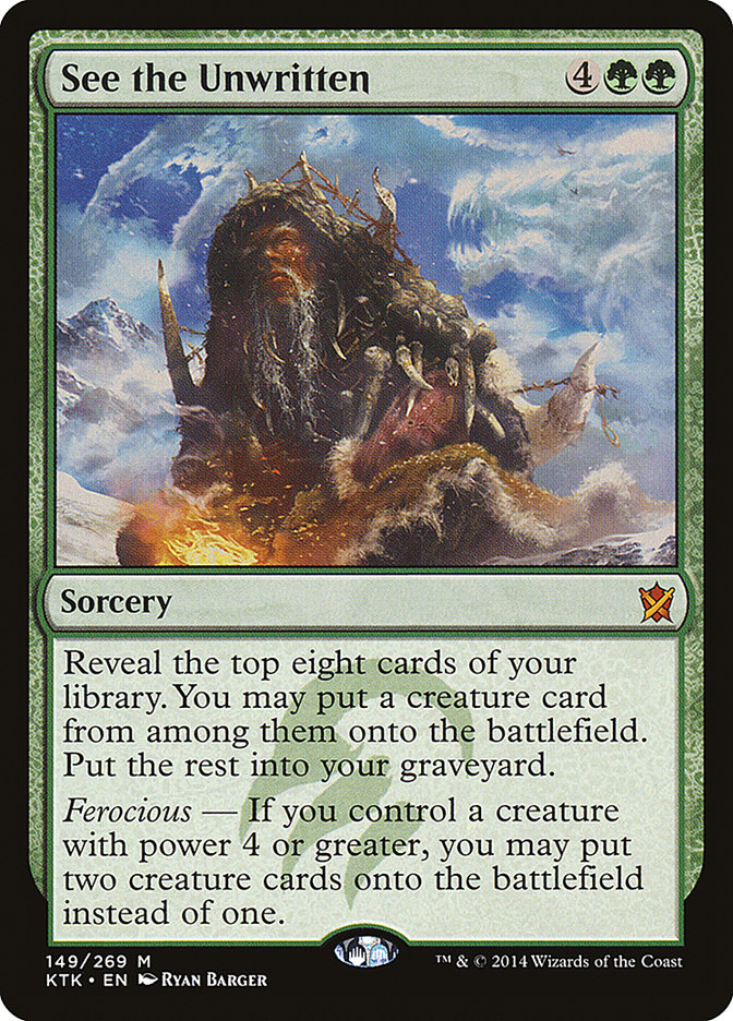 See the Unwritten 149 (Khans of Tarkir)  | Good Games Adelaide SA