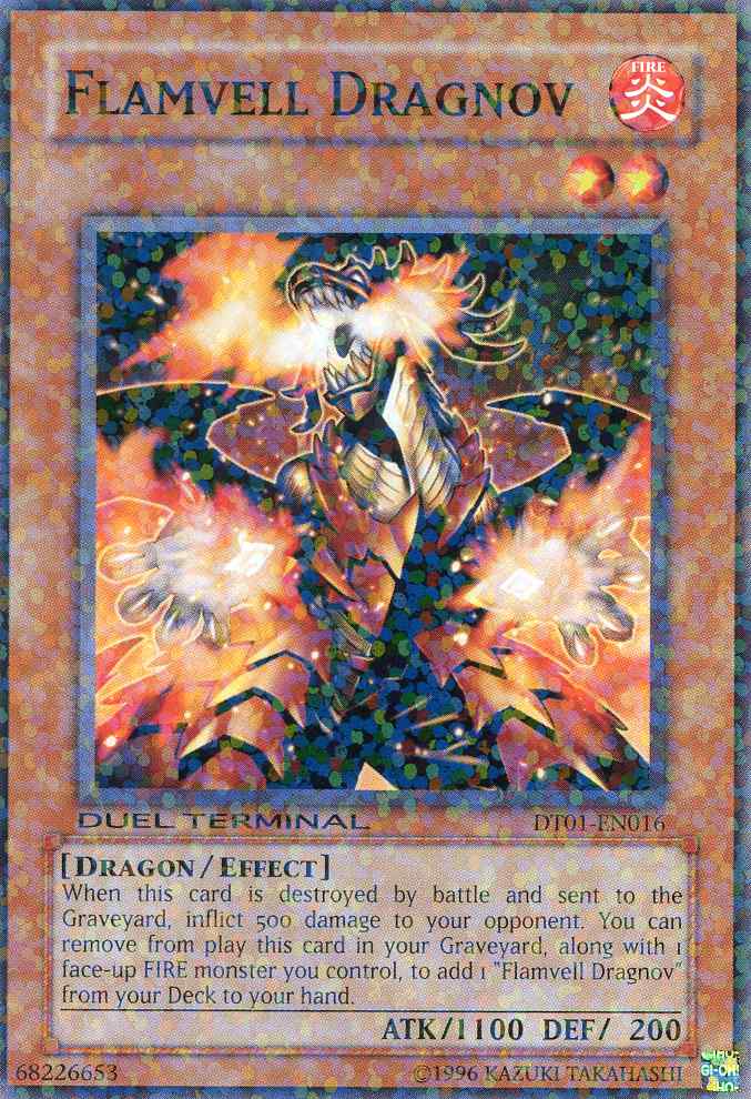 Flamvell Dragnov [DT01-EN016] Super Rare | Good Games Adelaide SA