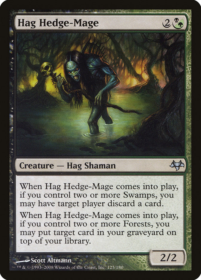 Hag Hedge-Mage 123 (Eventide)  - Foil | Good Games Adelaide SA
