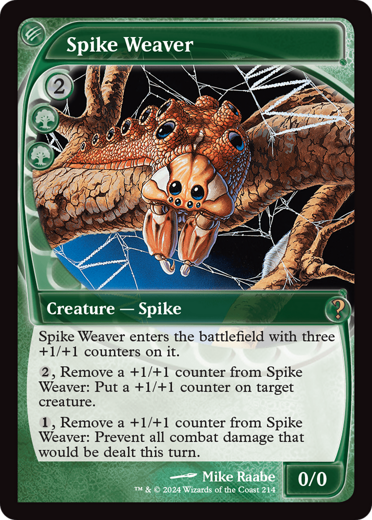 Spike Weaver (Future Sight) [Mystery Booster 2] | Good Games Adelaide SA