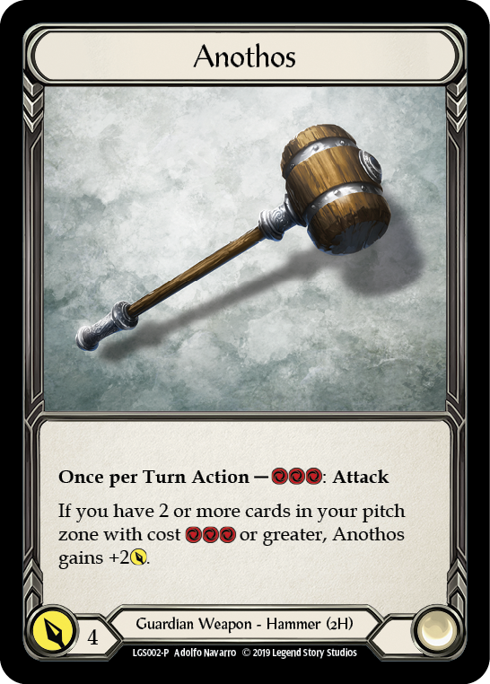 Anothos [LGS002-P] (Promo)  1st Edition Cold Foil | Good Games Adelaide SA