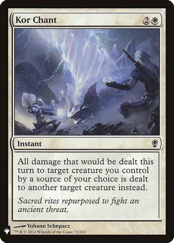 Kor Chant 73 (The List Reprints)  | Good Games Adelaide SA