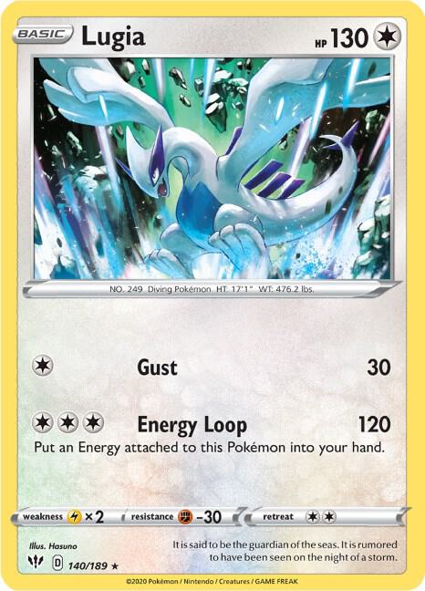 Lugia 140/189 (SWSH03: Darkness Ablaze)  | Good Games Adelaide SA