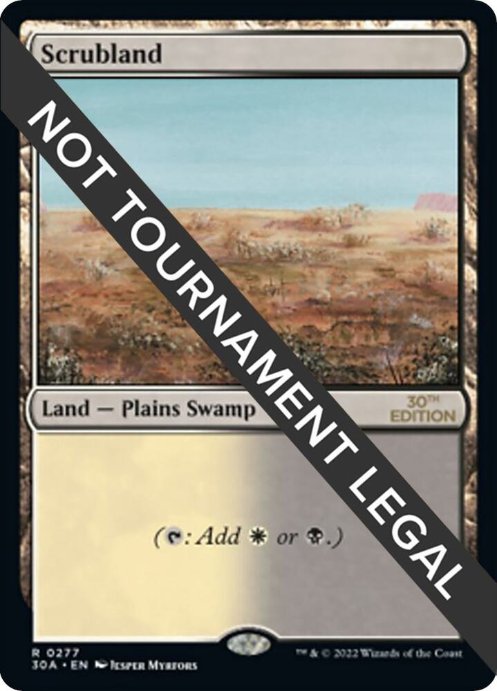 Scrubland 277 (30th Anniversary Edition)  | Good Games Adelaide SA