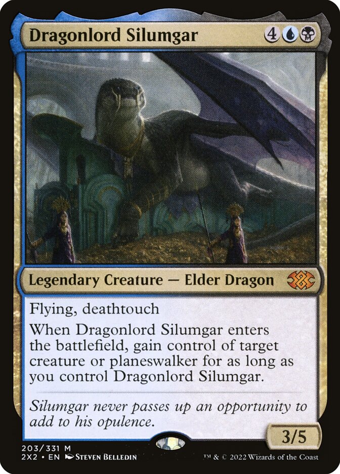 Dragonlord Silumgar 203 (Double Masters 2022)  | Good Games Adelaide SA