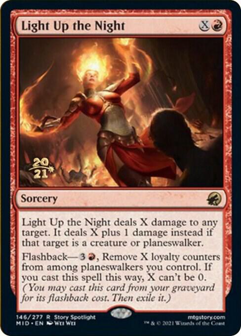 Light Up the Night 146 (Prerelease Cards)  - Foil | Good Games Adelaide SA