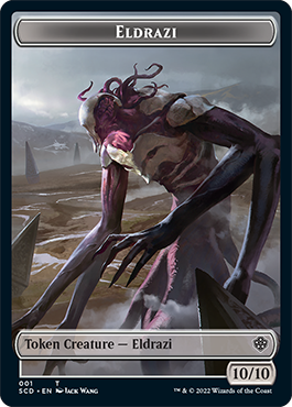 Eldrazi // Soldier Double-Sided Token [Starter Commander Decks] | Good Games Adelaide SA