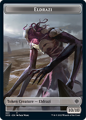 Eldrazi // Soldier Double-Sided Token [Starter Commander Decks] | Good Games Adelaide SA