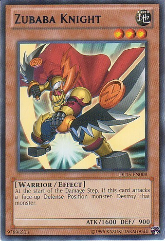 Zubaba Knight (Blue) [DL15-EN008] Rare | Good Games Adelaide SA