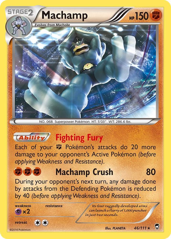 Machamp 46 111 XY Furious Fists 046/111 (Deck Exclusives)  | Good Games Adelaide SA