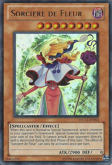 Sorciere de Fleur [WC11-EN002] Ultra Rare | Good Games Adelaide SA