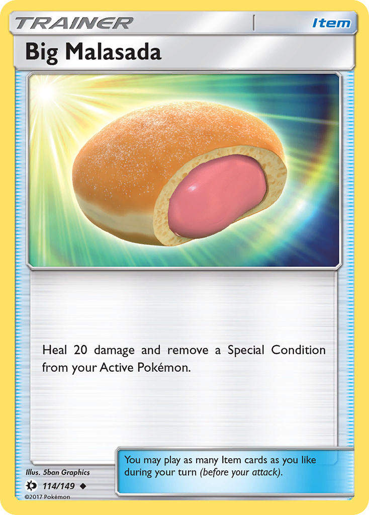 Big Malasada (114/149) [Sun & Moon: Base Set] | Good Games Adelaide SA