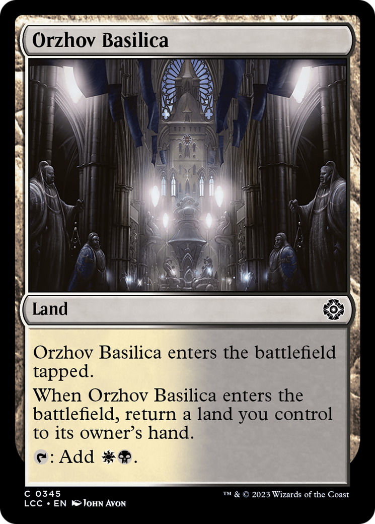 Orzhov Basilica [The Lost Caverns of Ixalan Commander] | Good Games Adelaide SA