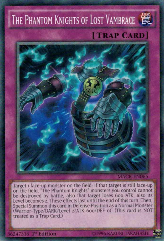 The Phantom Knights of Lost Vambrace [MACR-EN066] Common | Good Games Adelaide SA