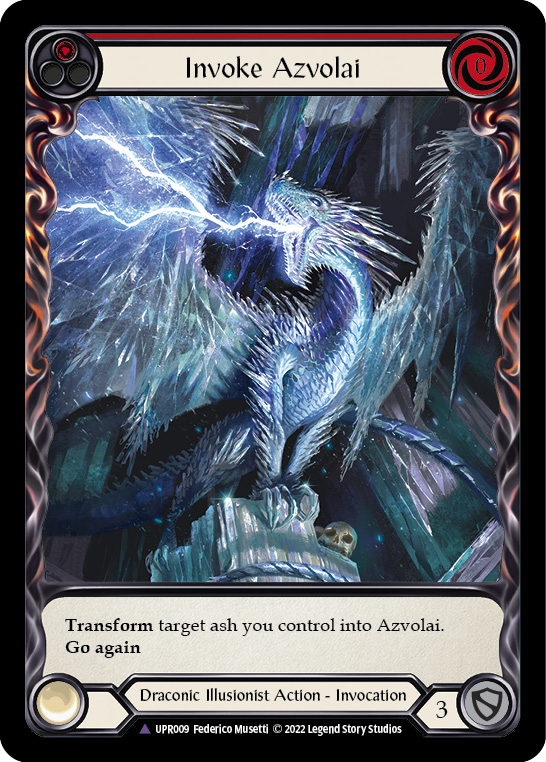 Invoke Azvolai // Azvolai (Marvel) [UPR009] (Uprising)  Cold Foil | Good Games Adelaide SA