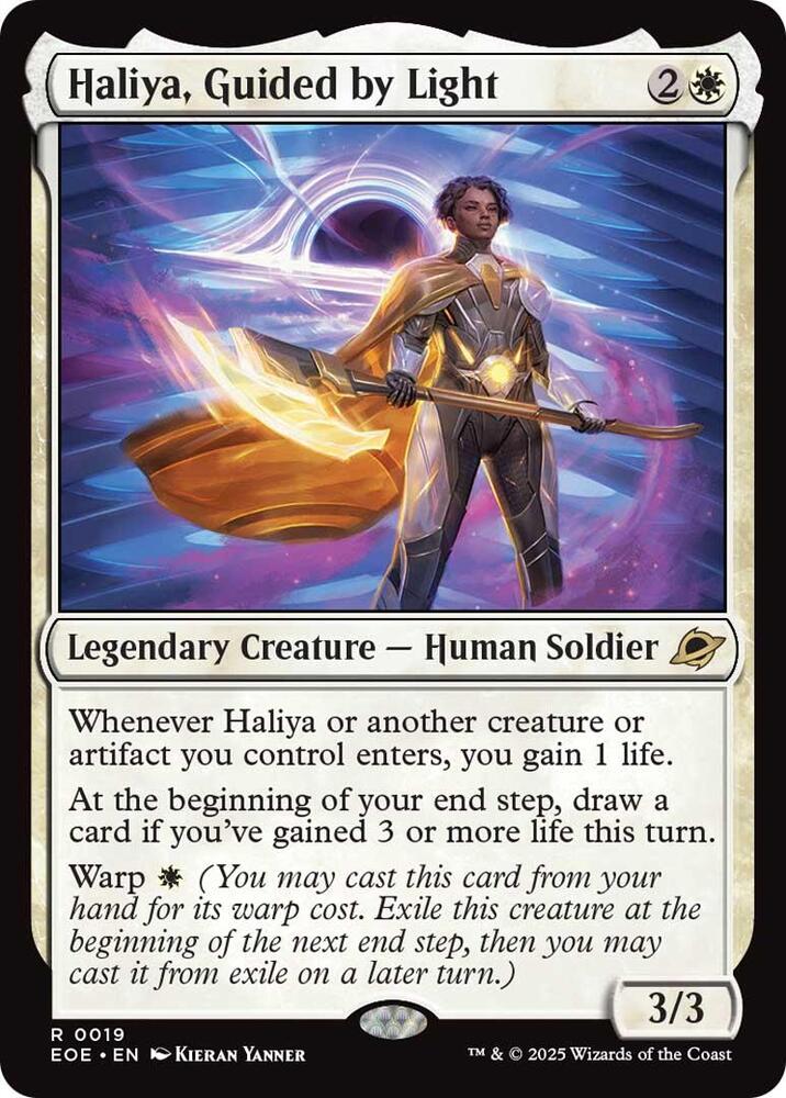 Haliya Guided by Light 19 (Edge of Eternities)  | Good Games Adelaide SA
