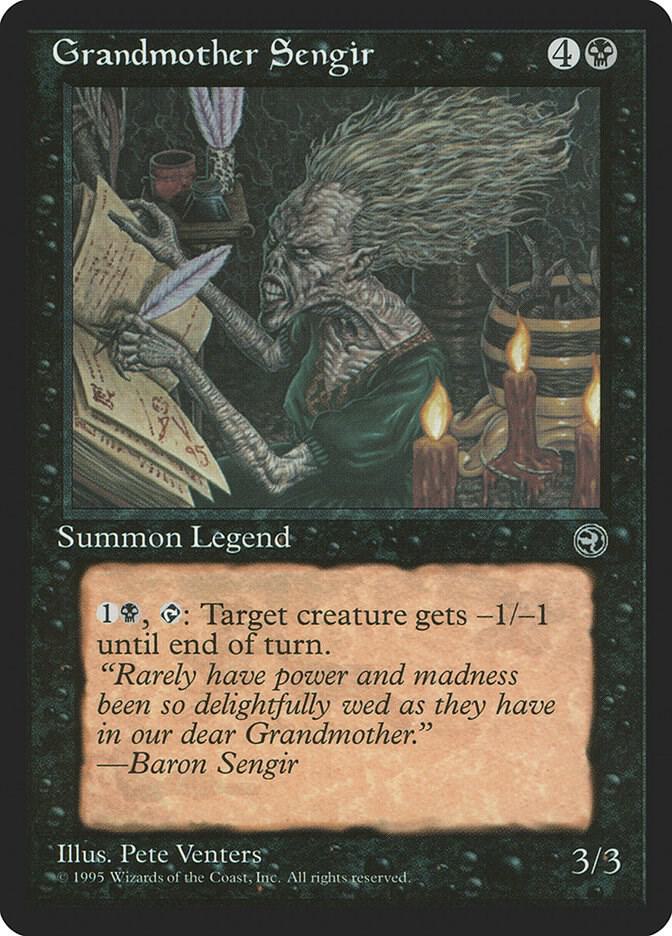 Grandmother Sengir  (Homelands)  | Good Games Adelaide SA