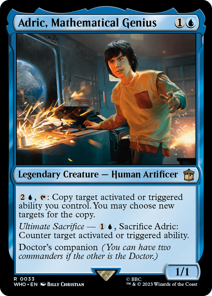 Adric, Mathematical Genius [Doctor Who] | Good Games Adelaide SA