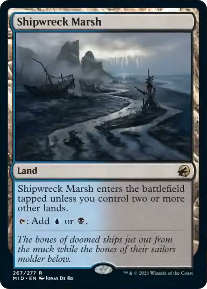 Shipwreck Marsh 267 (Innistrad: Midnight Hunt)  | Good Games Adelaide SA