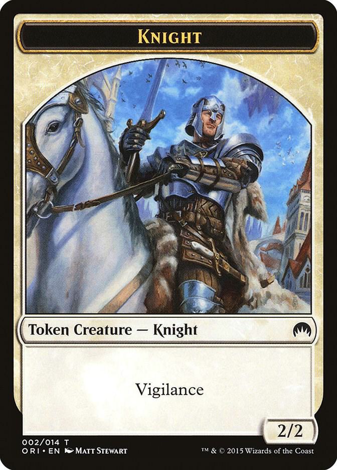 Knight Token 2 (Magic Origins)  | Good Games Adelaide SA