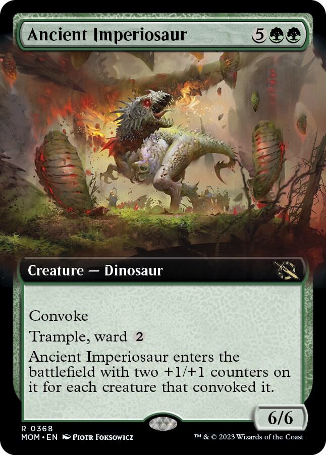 Ancient Imperiosaur 368 (March of the Machine)  - Extended Art | Good Games Adelaide SA