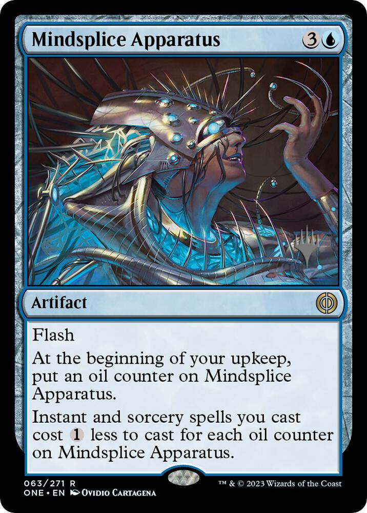 Mindsplice Apparatus 63 (Promo Pack: Phyrexia: All Will Be One)  - Foil | Good Games Adelaide SA