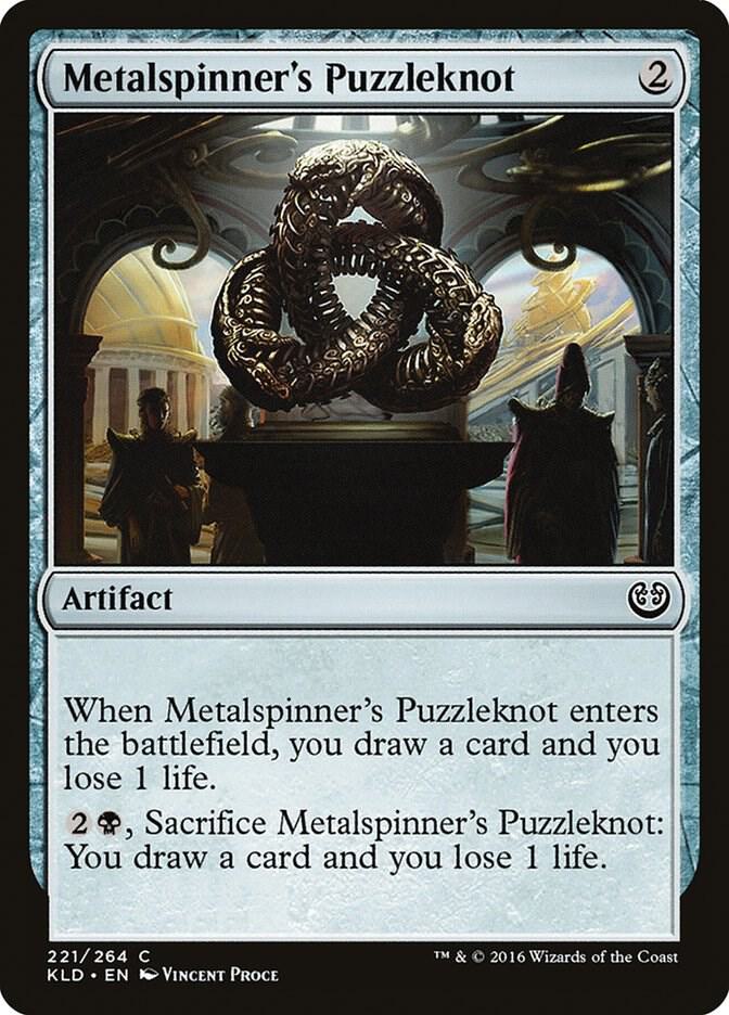Metalspinners Puzzleknot 221 (Kaladesh)  - Foil | Good Games Adelaide SA