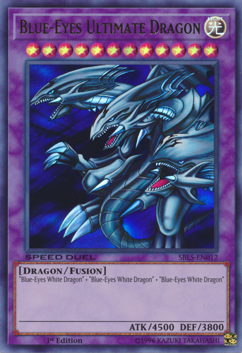 Blue-Eyes Ultimate Dragon [SBLS-EN012] Ultra Rare | Good Games Adelaide SA