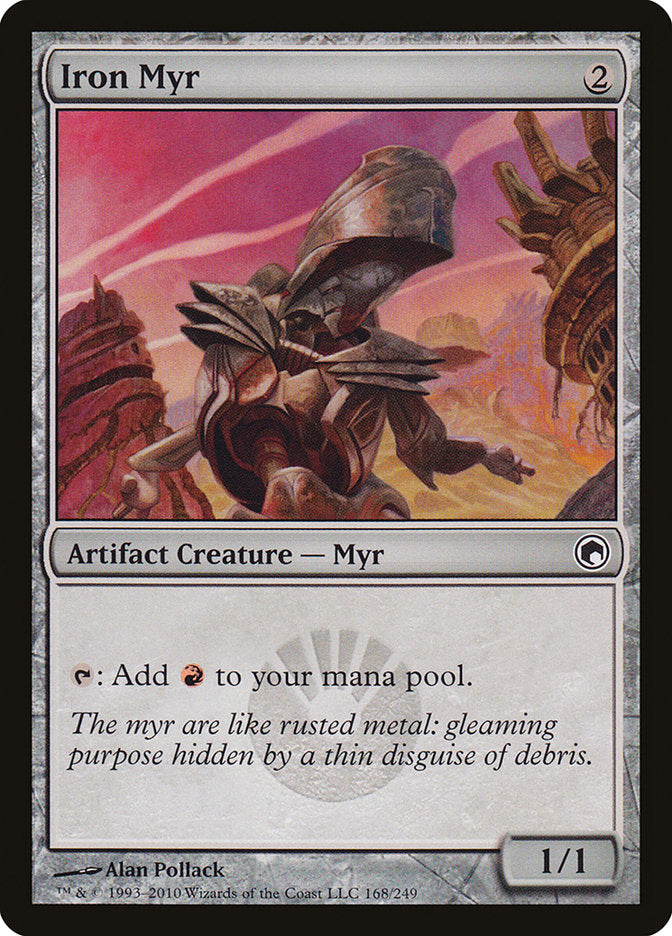 Iron Myr 168 (Scars of Mirrodin)  - Foil | Good Games Adelaide SA