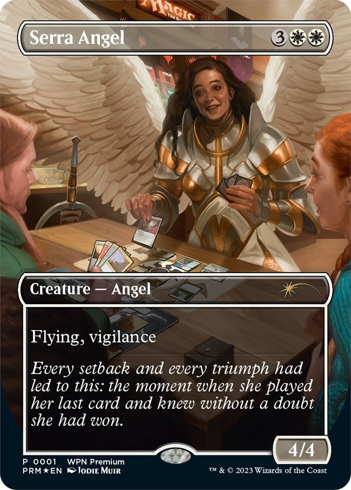 Serra Angel 1 (WPN & Gateway Promos)  - Foil | Good Games Adelaide SA