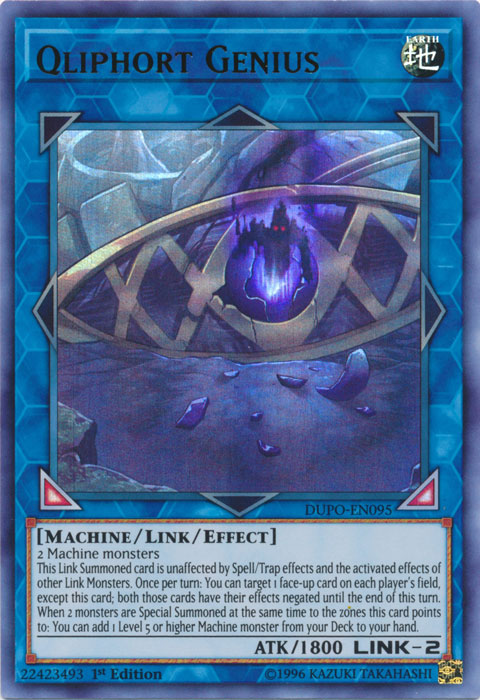 Qliphort Genius [DUPO-EN095] Ultra Rare | Good Games Adelaide SA