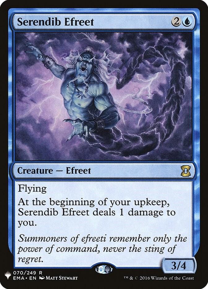 Serendib Efreet 70 (The List Reprints)  | Good Games Adelaide SA