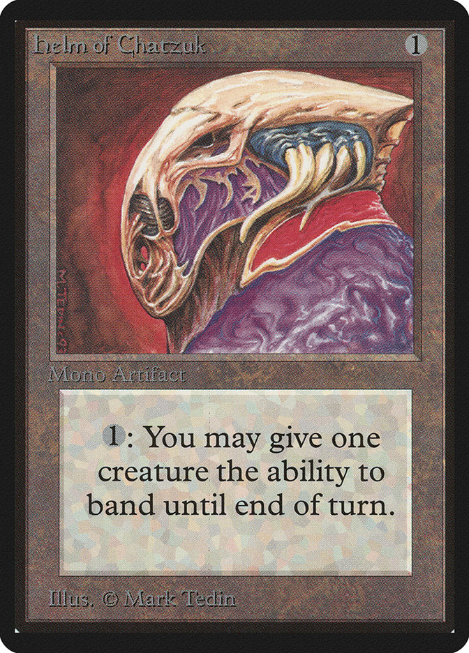 Helm of Chatzuk [Limited Edition Beta] | Good Games Adelaide SA