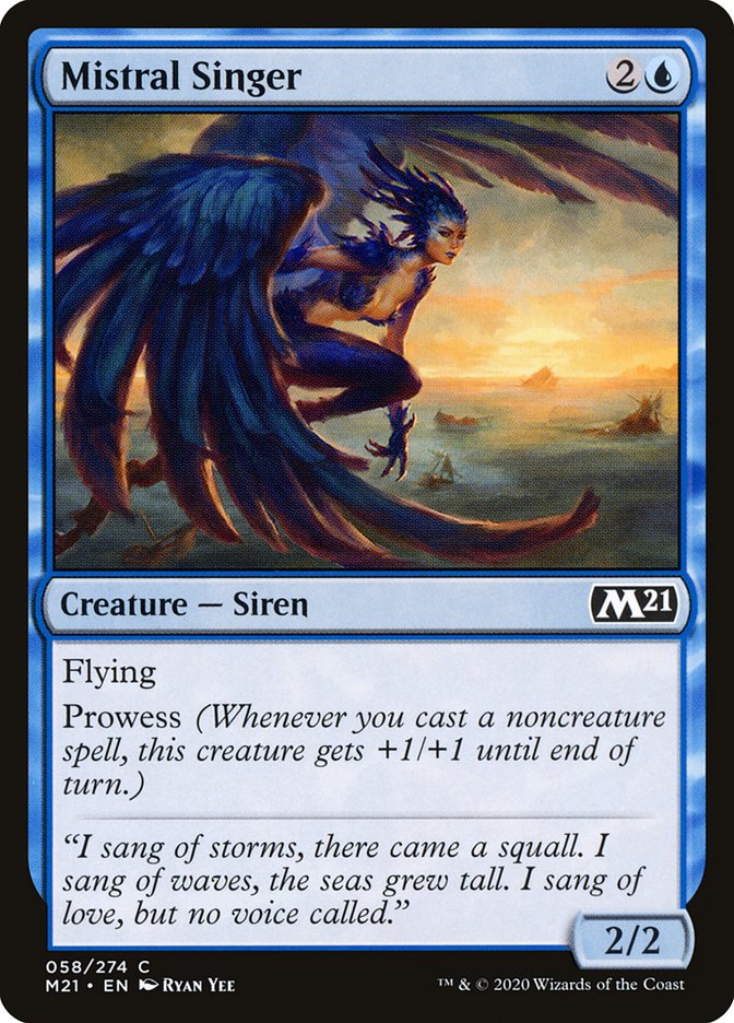Mistral Singer [Core Set 2021] | Good Games Adelaide SA