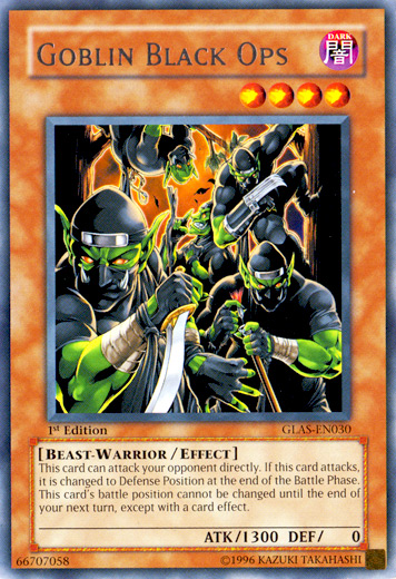 Goblin Black Ops [GLAS-EN030] Rare | Good Games Adelaide SA