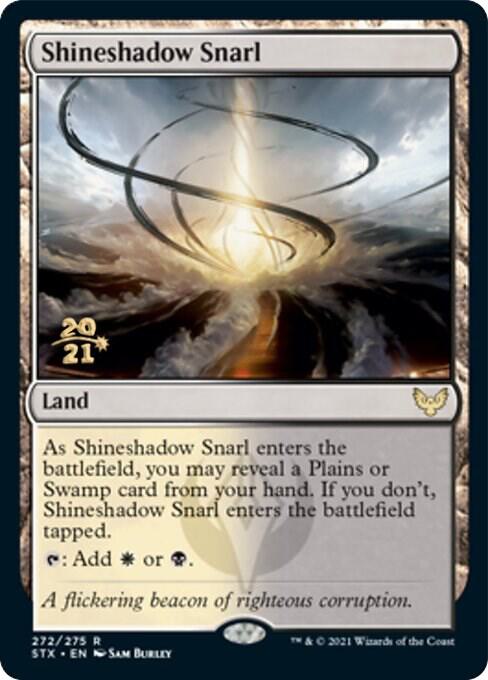 Shineshadow Snarl 272 (Prerelease Cards)  - Foil | Good Games Adelaide SA