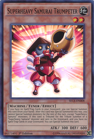 Superheavy Samurai Trumpeter [SECE-EN008] Super Rare | Good Games Adelaide SA