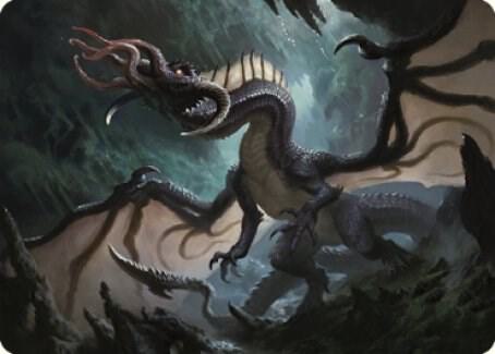Brainstealer Dragon Art Card 31 (Art Series: Commander Legends: Battle for Baldur's Gate)  | Good Games Adelaide SA