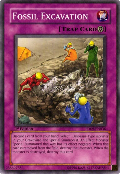 Fossil Excavation [SD09-EN036] Common | Good Games Adelaide SA
