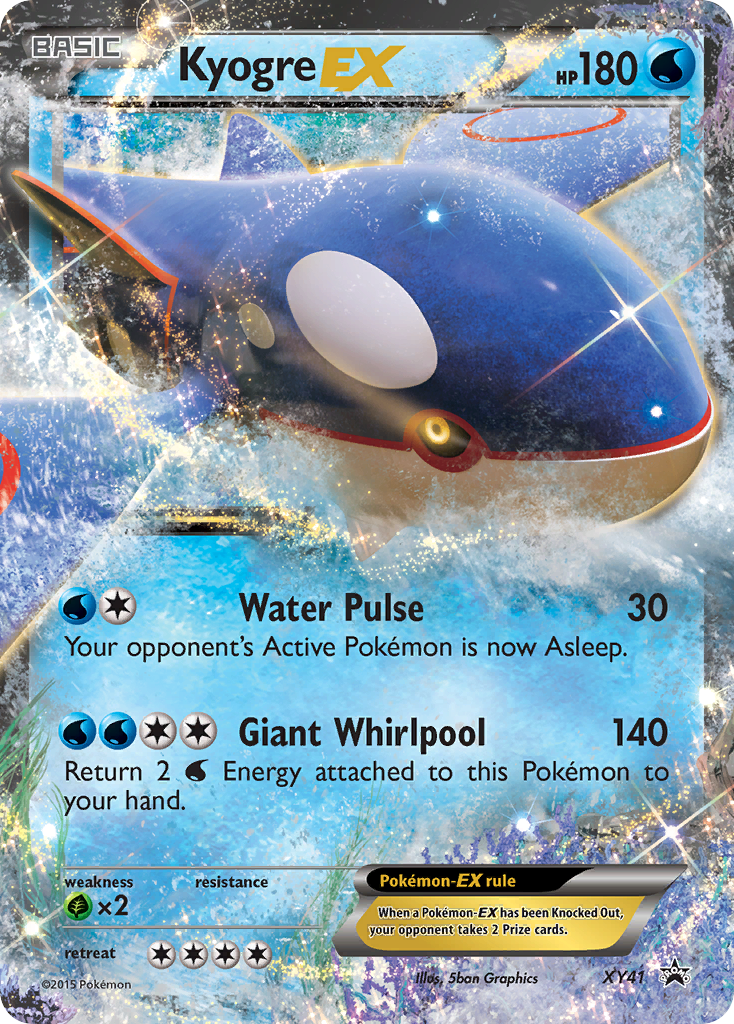 Kyogre EX (XY41) [XY: Black Star Promos] | Good Games Adelaide SA