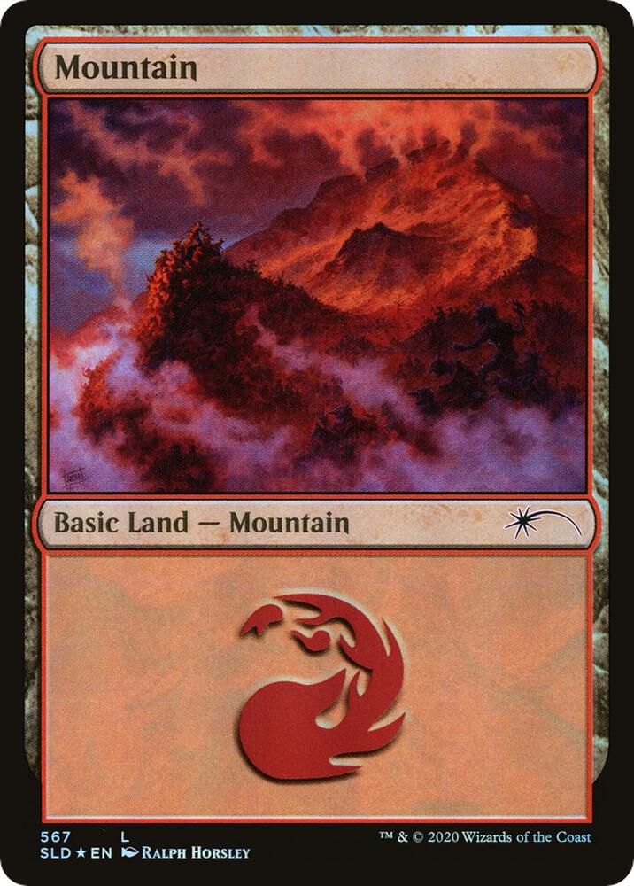 Mountain 567 567 (Secret Lair Drop Series)  - Foil | Good Games Adelaide SA