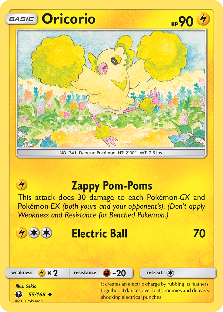 Oricorio (55/168) [Sun & Moon: Celestial Storm] | Good Games Adelaide SA