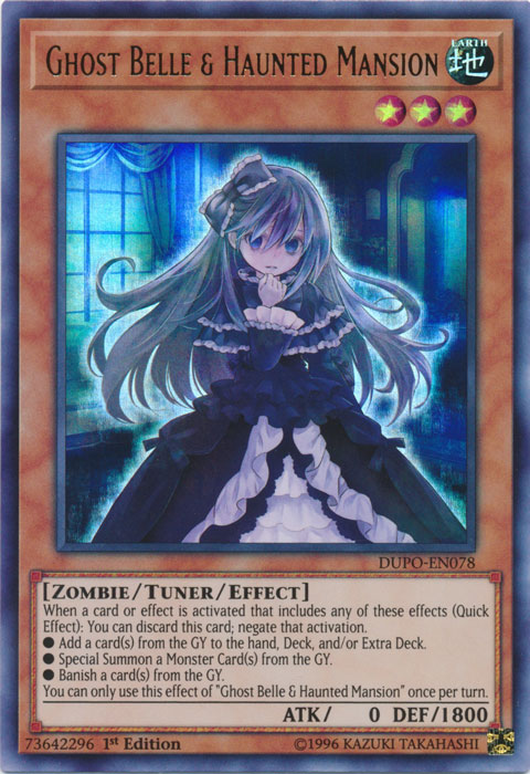 Ghost Belle & Haunted Mansion [DUPO-EN078] Ultra Rare | Good Games Adelaide SA