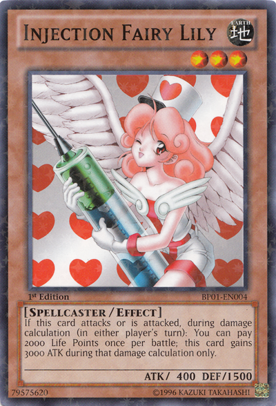Injection Fairy Lily [BP01-EN004] Starfoil Rare | Good Games Adelaide SA
